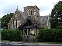 TQ0165 : Holy Trinity Church, Botleys and Lyne, Chertsey by John Attfield