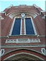 Corpus Christi church: tower detail