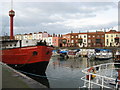 Bathurst basin marina and Bathurst  Parade, Bristol