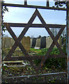 TA1329 : Jewish Cemetery (gate detail), Delhi St, Hull by Paul Harrop