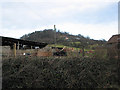 Farm buildings below Dinedor Camp