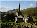 The parish church at Chelmorton