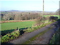 Farm track  leading to Girt Farm