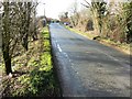 The road to Calmsden from Fosse Cross