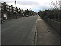 The traffic-calmed Promenade, Consett