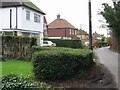 Houses along Moorstock Lane