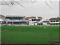 The stands at Kent County cricket ground