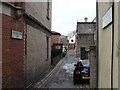 Bournemouth: Old Christchurch Lane from Fir Vale Road