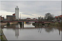SE6132 : River Ouse at Selby by Alan Murray-Rust