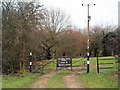 Gates into All Saints Churchyard