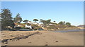 Houses on the north side of the Soch estuary