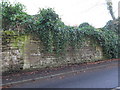 The other pier of the old lead flue bridge