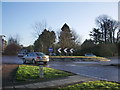 Roundabout on Edinburgh Gate, Harlow