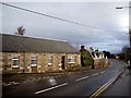 Cottages on A926 leaving Rattray