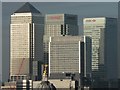 Canary Wharf: view from afar