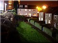 Back view of houses on Kilbowie Road