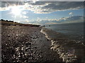 Along the shoreline. Minster-on-Sea