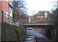 Low railway bridge, Hawks Mill Street, Needham Market