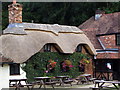 Old Mill Inn at Holbury with new thatch