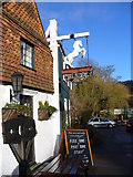 TQ0747 : White Horse, Shere by Colin Smith