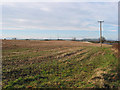 Stubble field by the Ledbury bypass