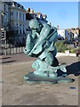 Sculpture at the entrance to Deal pier