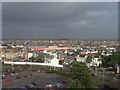 Dark skies over sunny Bournemouth