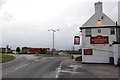 Busby Stoop Inn and garage