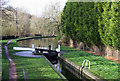 SO8687 : Gothersley Lock, Ashwood, Staffordshire and Worcestershire Canal by Roger  Kidd
