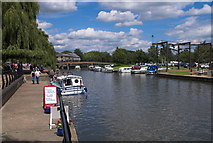 TL5479 : River Great Ouse at Ely by dennis smith
