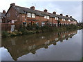 Water side terraced houses