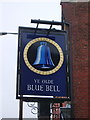 Ye Olde Blue Bell, Church Street, Preston, Sign