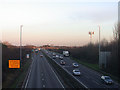 A14 at twilight