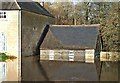 ST7964 : 2007 : Claverton Pumping Station in flood by Maurice Pullin