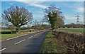 SP4593 : Aston Lane towards Aston Flamville by Mat Fascione