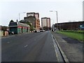 Looking east along London Road