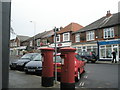 Postboxes in High Street