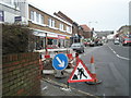 Roadworks in Cosham High Street