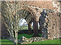 Sweetheart Abbey - side elevation