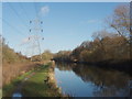 Pylon by the Grand Union Canal, Denham