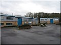 Industrial units at the end of Rankine Road