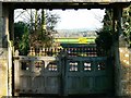 The cemetery entrance, Kingston Lisle