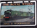 Sign for the Royal Wessex, Templecombe