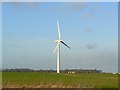 SU2491 : Wind turbine constructed, Westmill Farm, Watchfield 25th January 2008 by Brian Robert Marshall