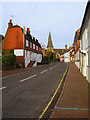 Towards All Saints, High Street, Lindfield