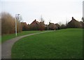 Footpath behind Saxon Way