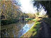 SO8274 : Staffs & Worcs Canal looking north to Falling Sands Lock by P L Chadwick