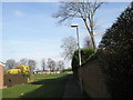 Pathway from The Fox and Castle to the Recreation Ground