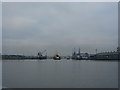 Dredging at the entrance of Ipswich Docks