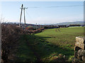 Footpath leading to New Gardens farm